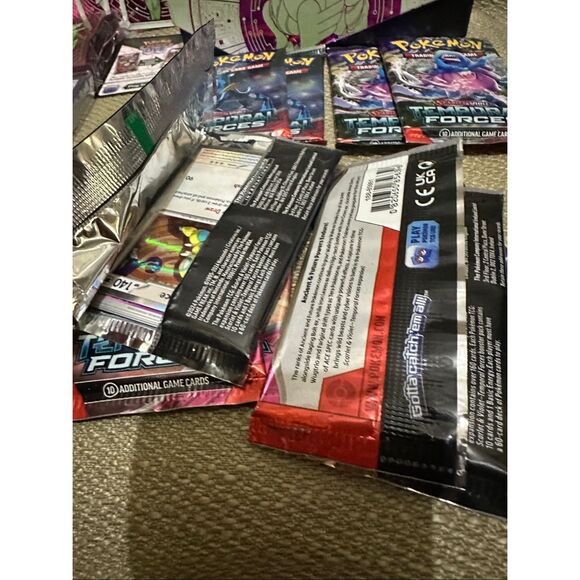 Pokemon Scarlet & Violet Temporal Forces Elite Trainer Box Open Box - Picture 6 of 11